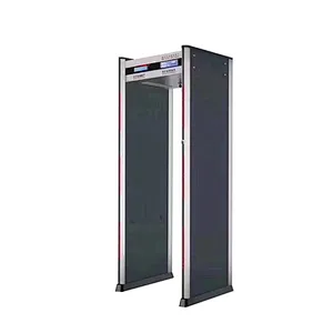 Metal Detector Gate Checking Walk Through For Hospital And Other Public Area
