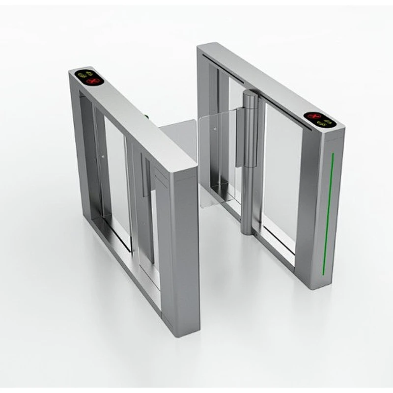 Security RFID Card Access Control Optical Slim Swing Turnstile