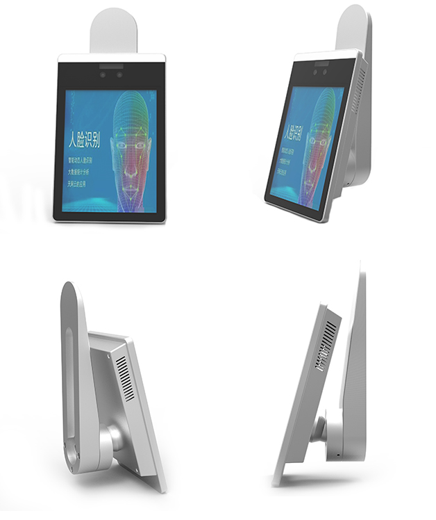 8 Inches Touch Screen WIFI/GPRS Facial Recognition Biometric Machine Time Attendance System Free SDK
