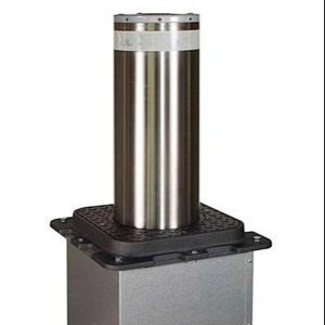 Stainless Steel Metal Traffic Manual Retractable Telescopic Parking Security Bollard For Vehicle Access Control