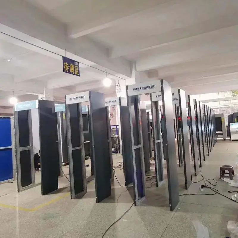 Light Weight Outdoor Walk Through Security Metal Detector Gate