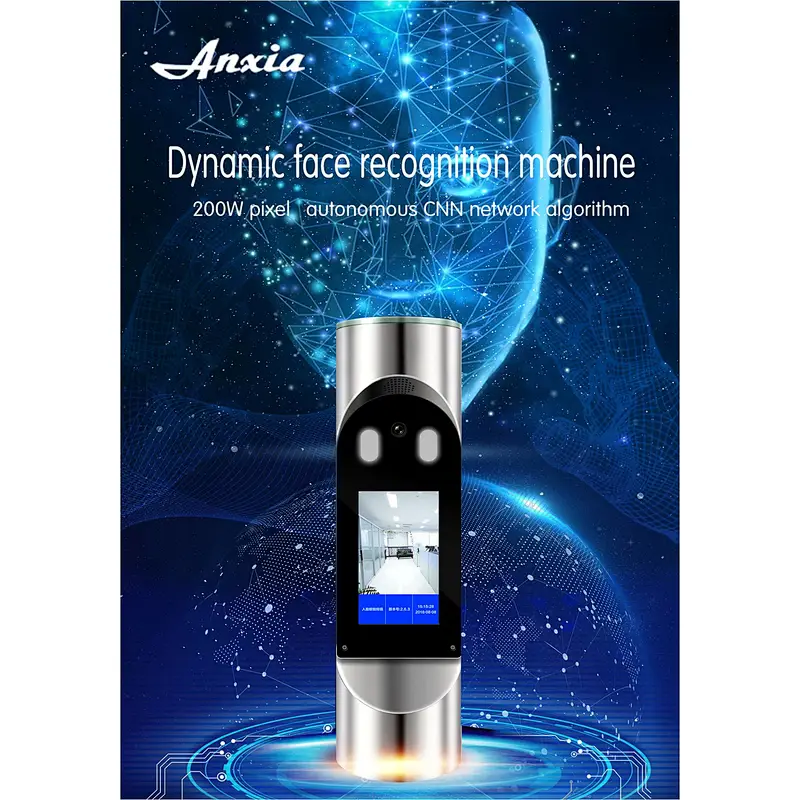Hot Sale Living Body Test Biometric Facial Equipment Terminal Smart Facial Recognition Door Lock