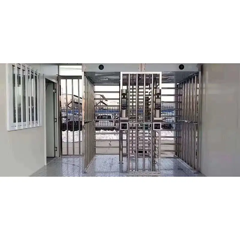 Full Height Security Turnstile Gate Access Control System for Airport and Train Station