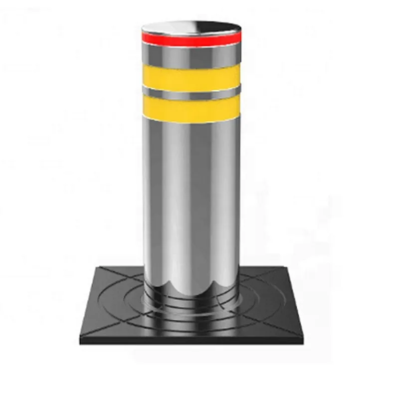 Remote control automatic rising bollard for parking