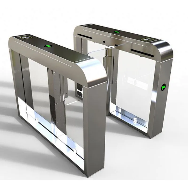 Pedestrian Disabled wheelchair Access Swing Turnstile With Card, Ticket, Fingerprint, Coins Access with SDK