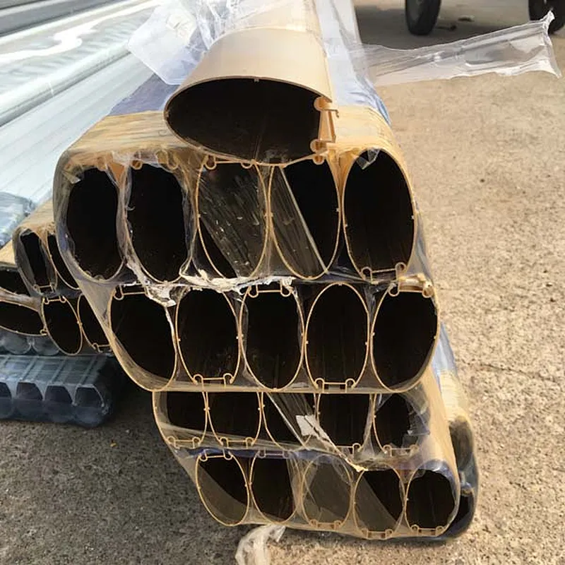 Aluminum Alloy Oval Rod Pole Arm for Boom Barrier Gate Turnstile Solution