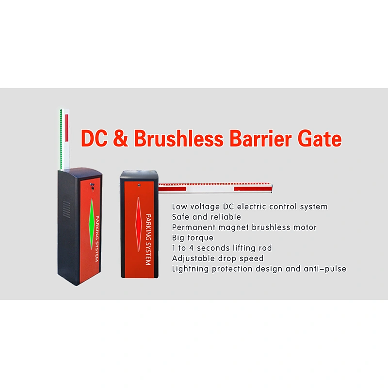 Access Road Auto Steel Barrier Gate  with 6 Meters Boom Manufacturers