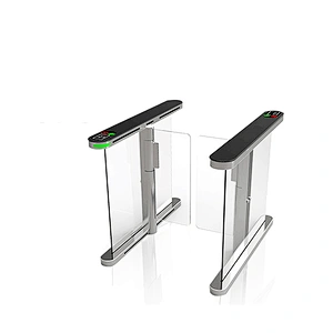 High-Speed Security Turnstile Barrier Gate for Office Building Entrance