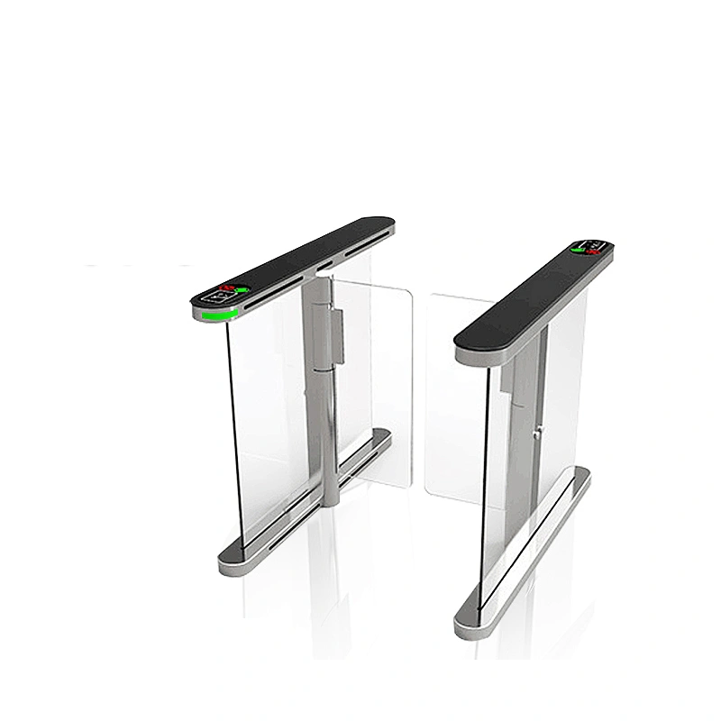 High-Speed Security Turnstile Barrier Gate for Office Building Entrance