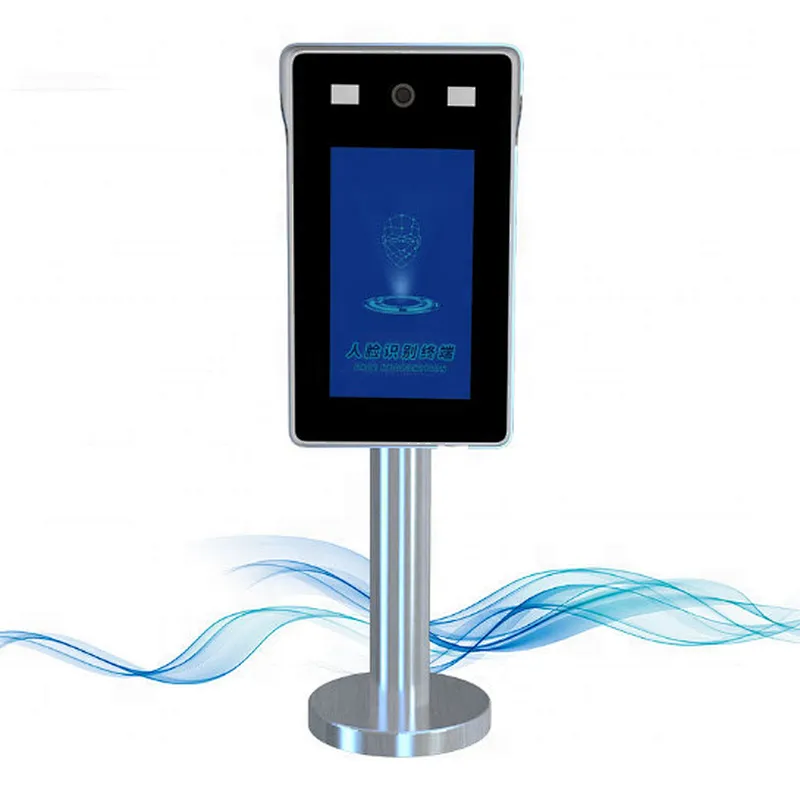 Intelligent Attendance Machine Face Recognition Mix Biometric Time Clock for Employees Door Check on Work Attendance System