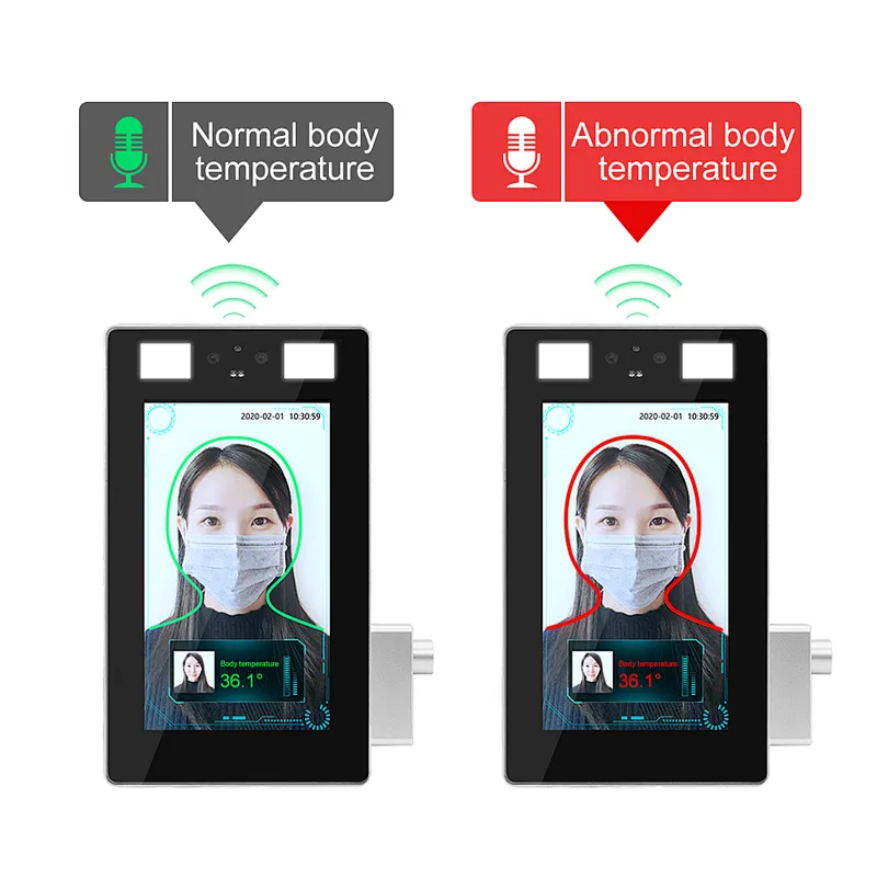 1080P Face Recognition Smart CCTV Camera with 7-Inch LCD Screen
