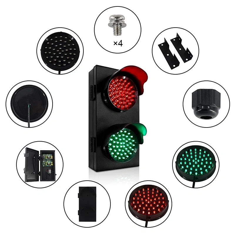 Road Cross LED Traffic Signal Lights