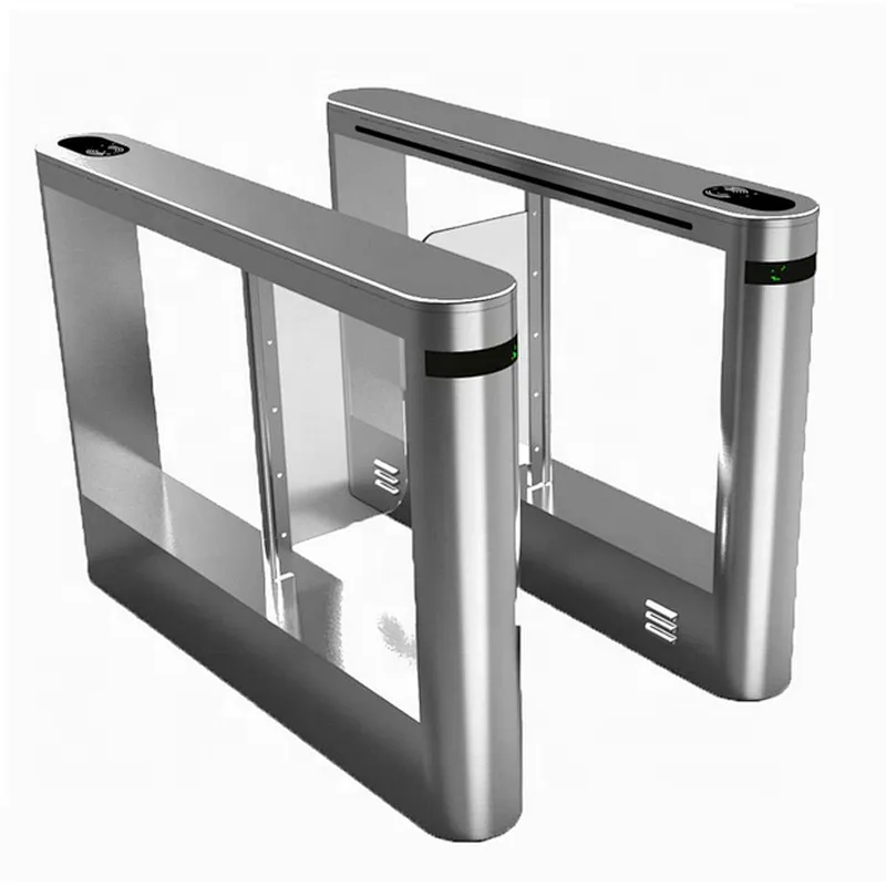 Stainless Cabinet Turnstile Stadiums Barriers Gate with ESD Checker