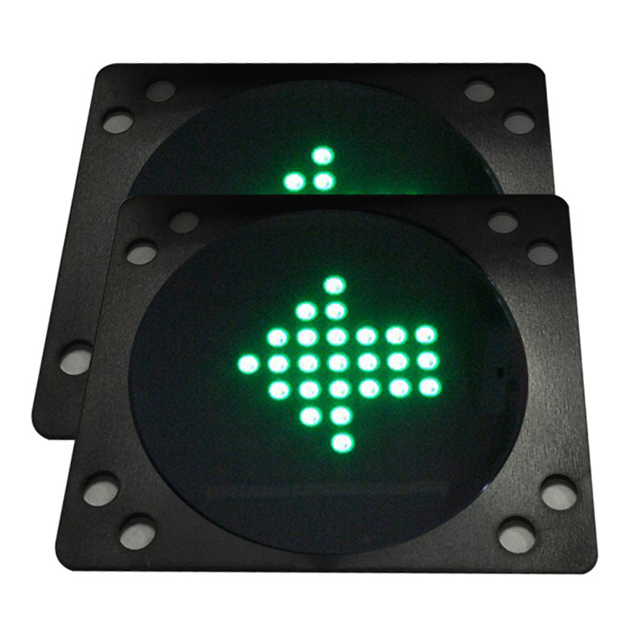 Top Acrylic Cover for LED Red Green Arrow Light Direction Panel on Turnstile Spare Parts Accessory