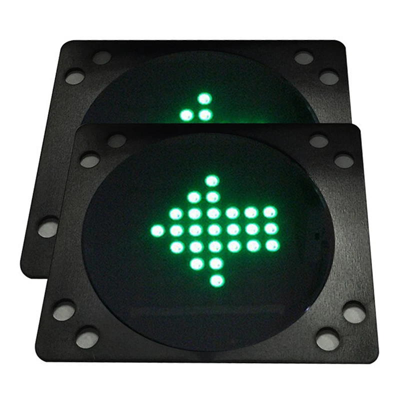 Top Acrylic Cover for LED Red Green Arrow Light Direction Panel on Turnstile Spare Parts Accessory