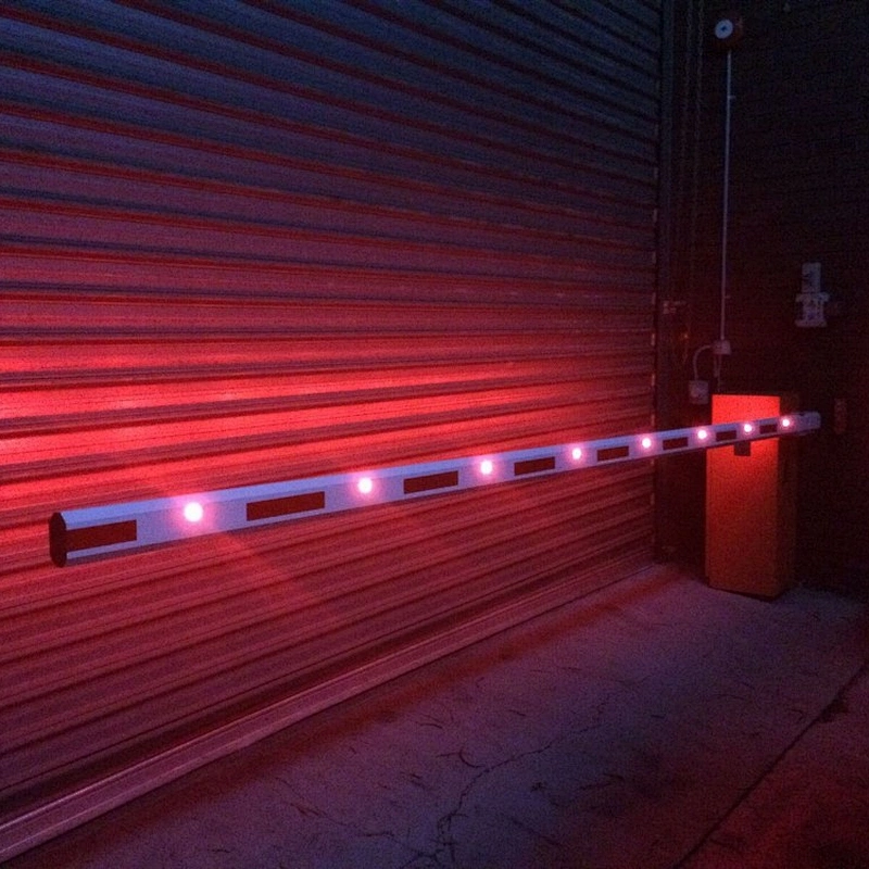 Car parking and toll access control automatic articulated DC parking boom barrier gate with long range rfid reader