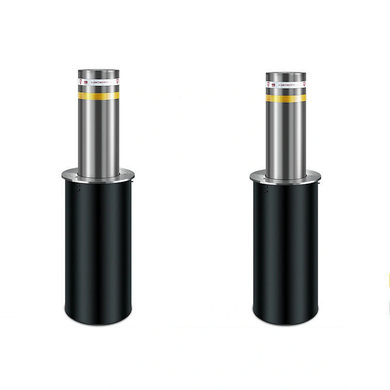 Pneumatic Hydraulic Automatic Retractable Rising Bollards Remote Control Security Bollards
