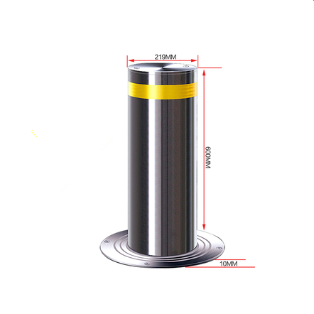 Hot sale Semiautomatic Rising bollard