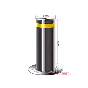 Hot sale Semiautomatic Rising bollard