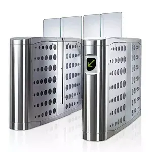 Pedestrian Access Control Gate Industrial Prestige Turnstiles Speedgates