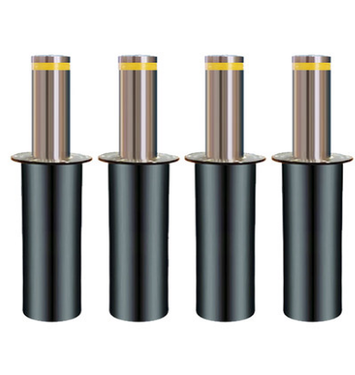 Steel safety parking automatic parking electric bollard stainless steel