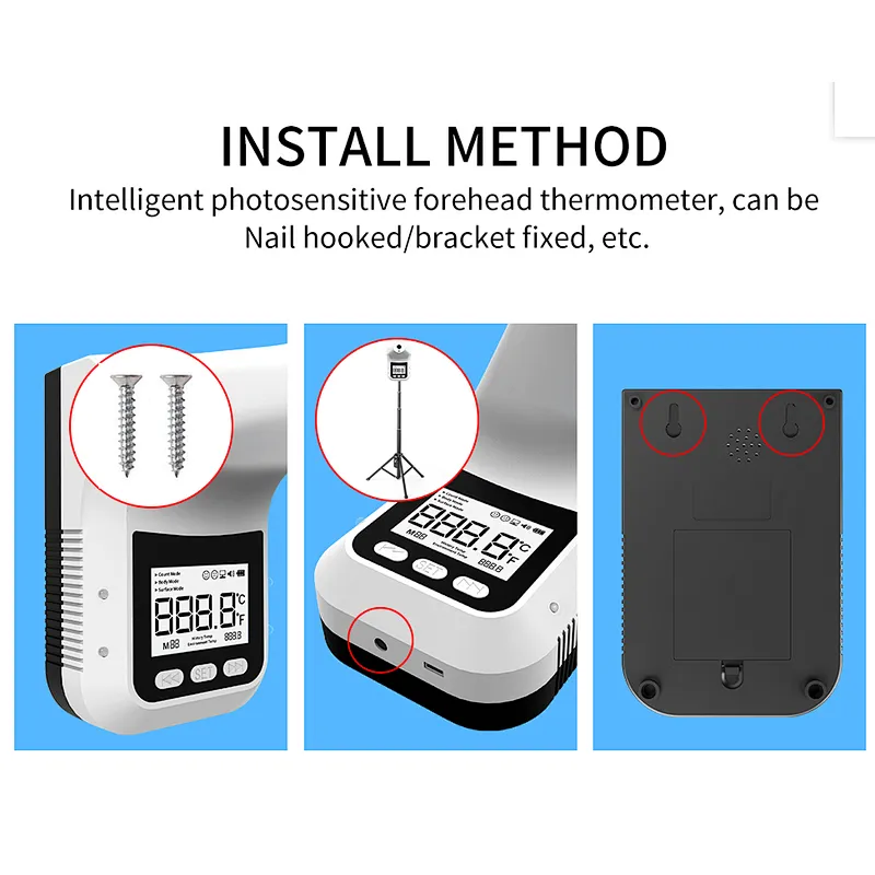 K3 measurement reading tool wall hanging with automatic alarm system