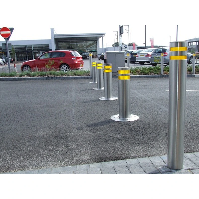 Traffic Management Access Control Automatic Rising Bollards