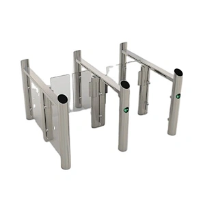 Access automatic Control Swing Turnstile Barrier Gate with Biometric Reader