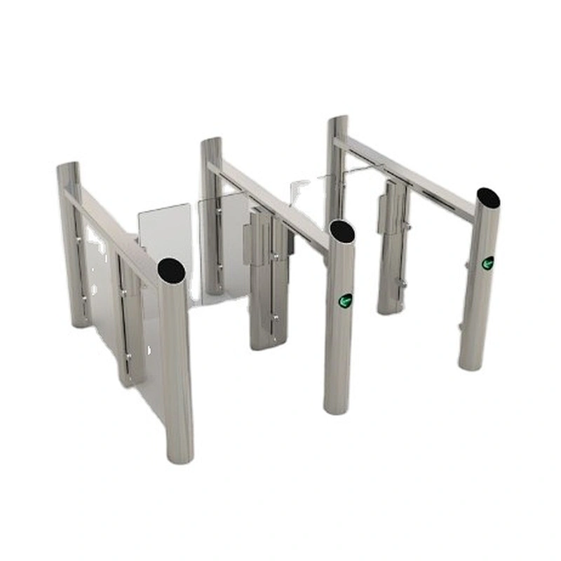 Access automatic Control Swing Turnstile Barrier Gate with Biometric Reader