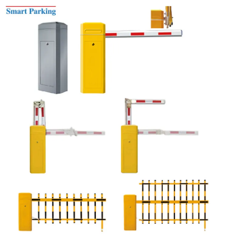 China Factory  DC 24V Servo Motor Barrier Gate, traffic Automatic Boom Parking Barrier Gate and toll station for Parking system