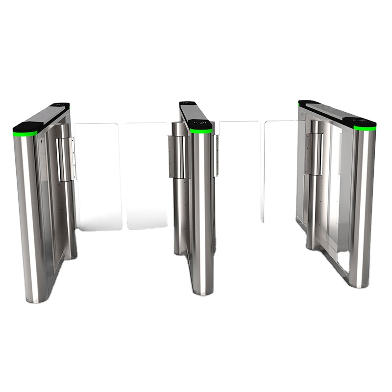 Speed Turnstile Gate With Biometric Fingerprint For Time Attendance