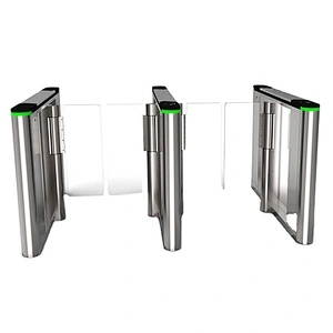 Speed Turnstile Gate With Biometric Fingerprint For Time Attendance