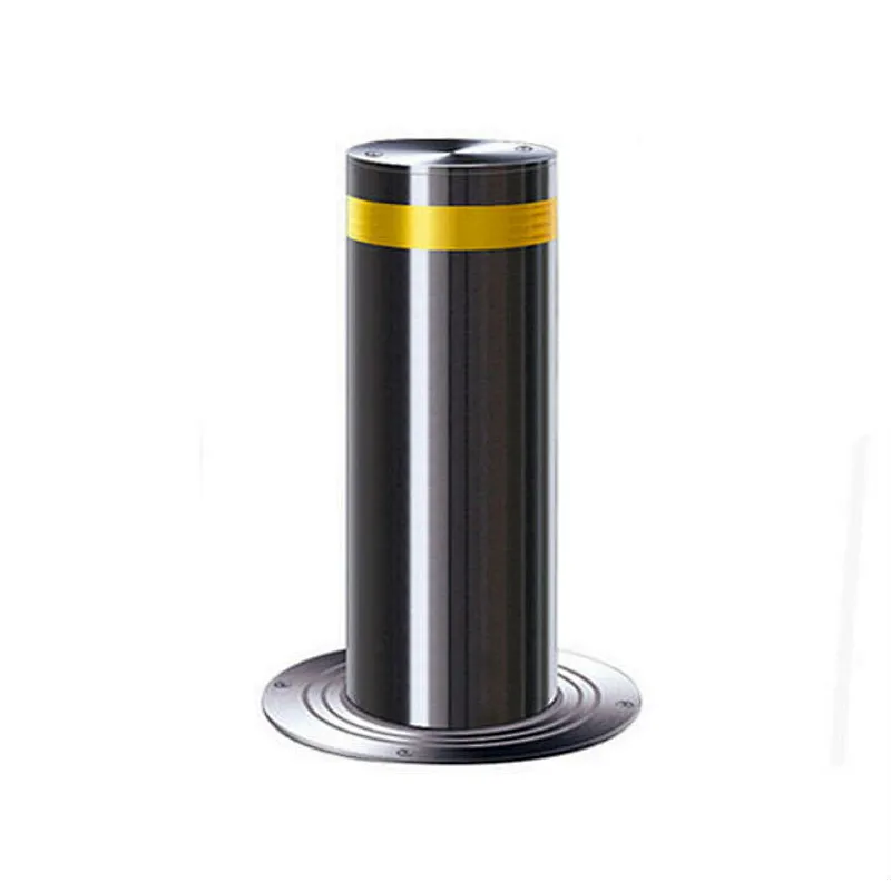 Hydraulic parking system vehicle access control stainless steel automatic parking bollard Led Bollard parking system