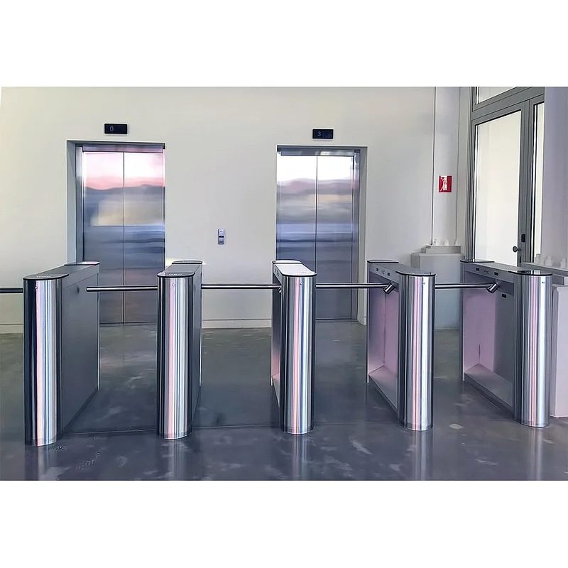 NFC Turnstile Drop Arm Mechanical Turnstiles Access Control