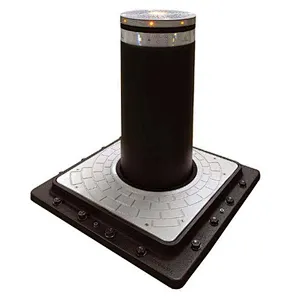 Best price semi-automatic rising bollard used road barrier