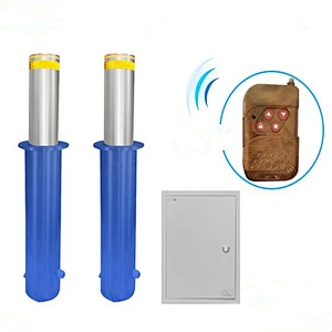Best Selling Led Stainless Steel Hydraulic Automatic Retractable Traffic Safety Road Bollard