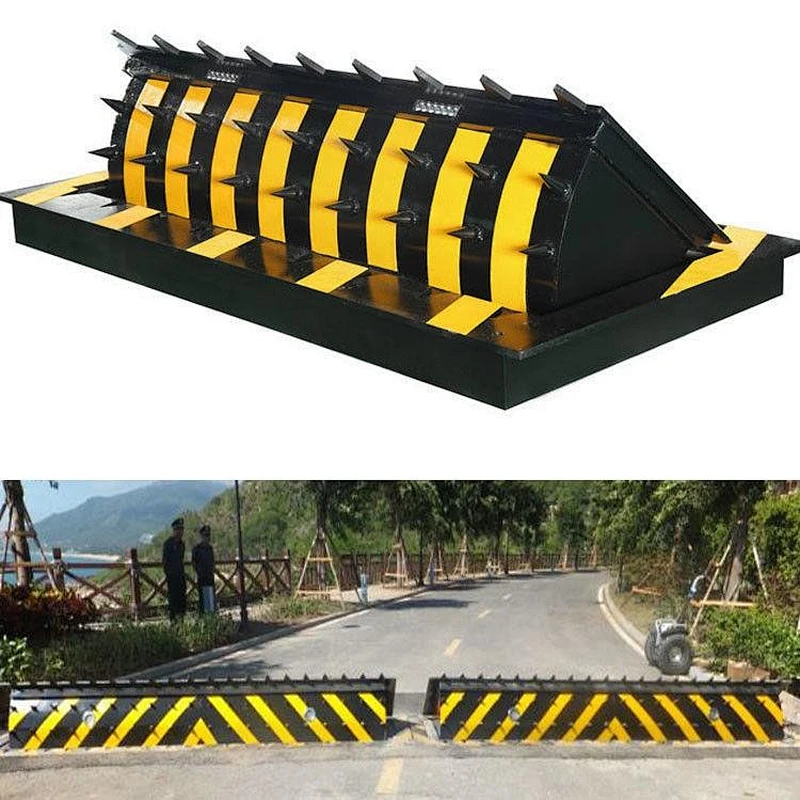 High security anti-ramming barrier PSA 68 hydraulic driveway blocker