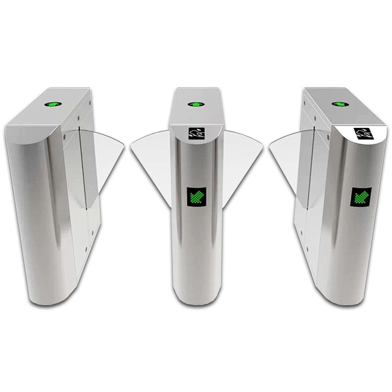 Security Entrance And Exit Access Control Gate Flap Turnstile Gate