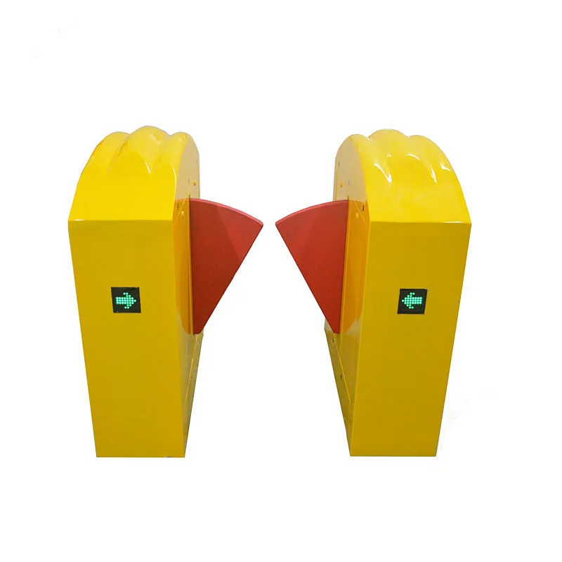 New Child Snail Wing Brake Retractable Flap Barrier Automatic Turnstile Security Gate for Kids
