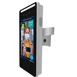 8 Inch Digital Signage with degree sensor Auto Hand Liquid Dispenser built in Binocular camera Face Recognition