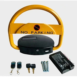 Portable Solar Remote Control Parking Space Protector Car Parking Lock