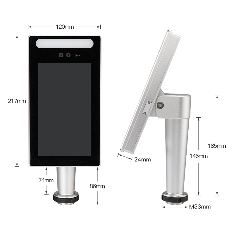 Fast Speed Scanning Camera Facial Recognition Time Attendance Device