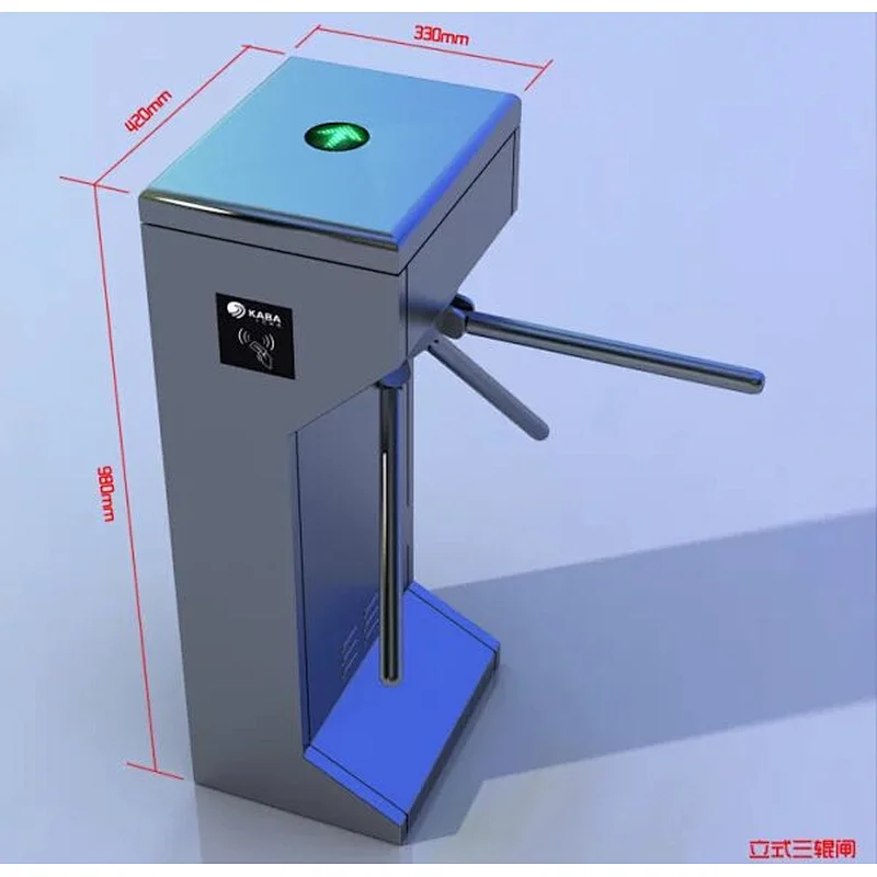 Shenzhen Anxia Factory Fast Speed Auto Vertical Tripod Airport Turnstile Gate
