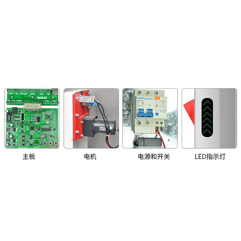 Electronic Turnstile Shenzhen Entrance and Access Automation Entry Barrier ESD Gate Turnstile Mechanism