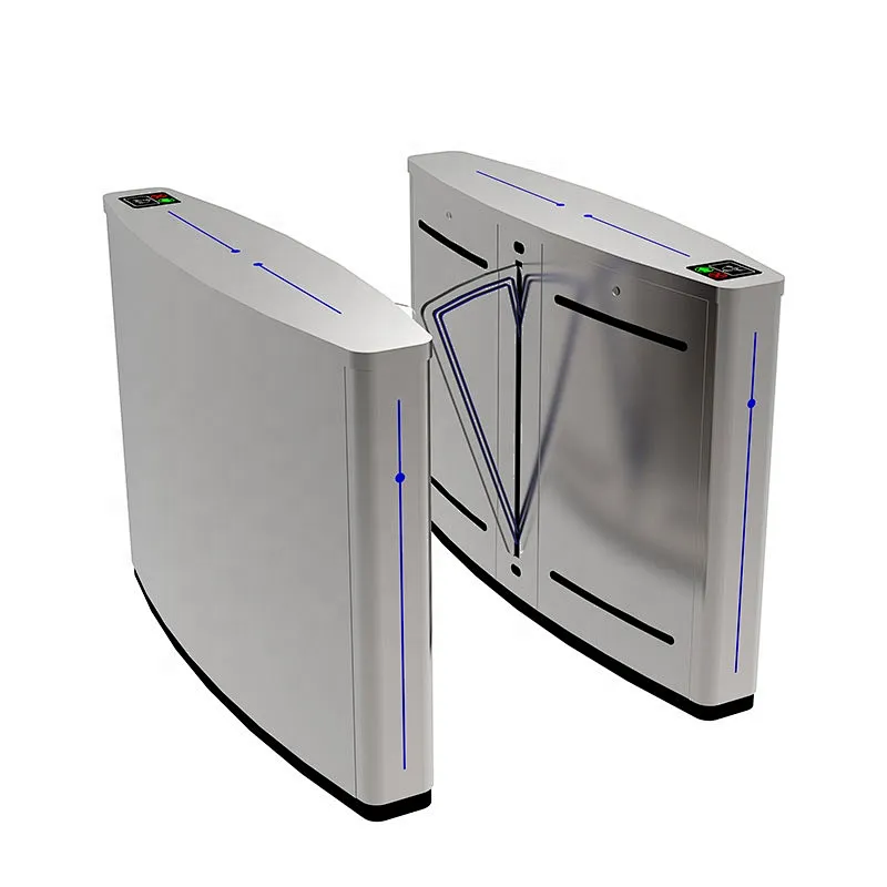 Automatic High Speed Gate Flap Turnstile Access Control System
