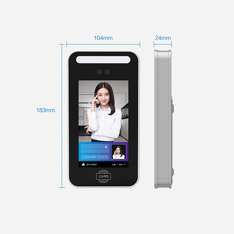 RFID Non-Contact Facial Time Recording Face Recognition Device Time Attendance Terminal