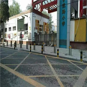 2020 NEW hydraulic rising bollard automatic hydraulic electric rising bollards