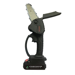 Electric Start Mini Cordless Electrical Chainsaw with Li-ion Battery for Sale