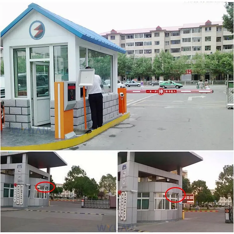 Ticket Machine RFID Auto Sensor Barrier Security Car Parking System