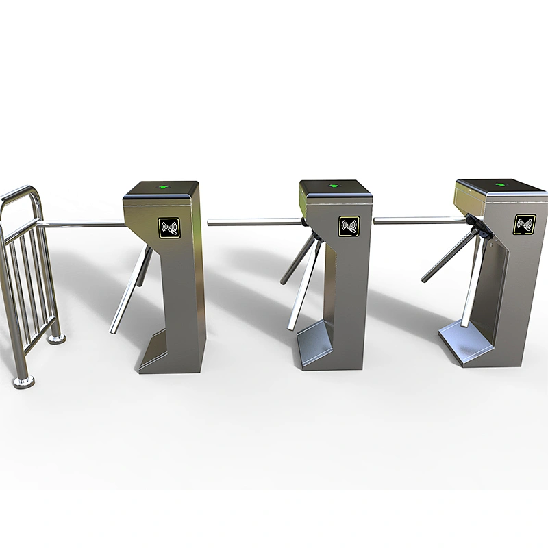 Tripod Turnstile 304 Stainless Steel Vertical Security Access Control System
